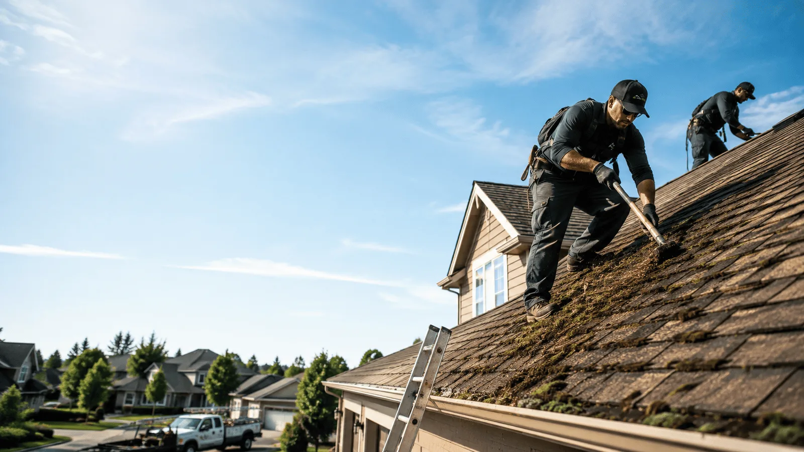 Roof Moss Removal in Donnellson, IA near me